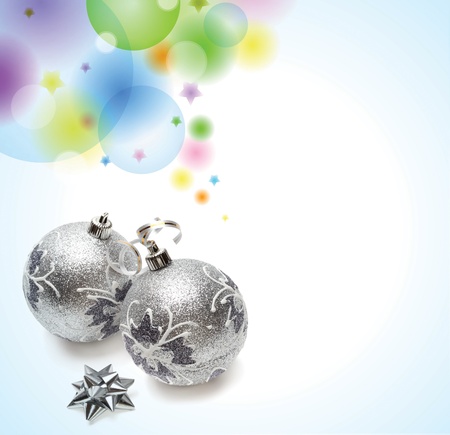 christmas ballsの写真素材