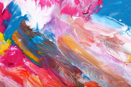 Abstract acrylic painted background の写真素材