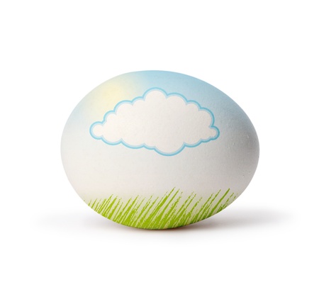 easter eggの写真素材