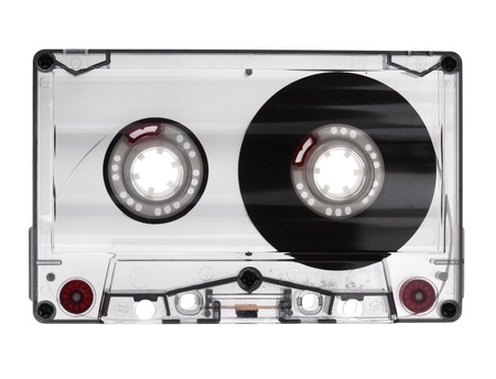 old audio cassetteの写真素材
