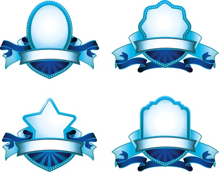 set of design elementsのイラスト素材