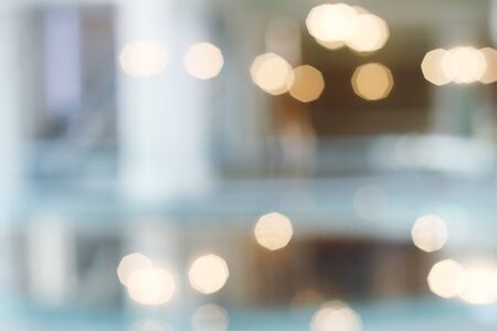 De-focuses business center interior. Blur background.の写真素材