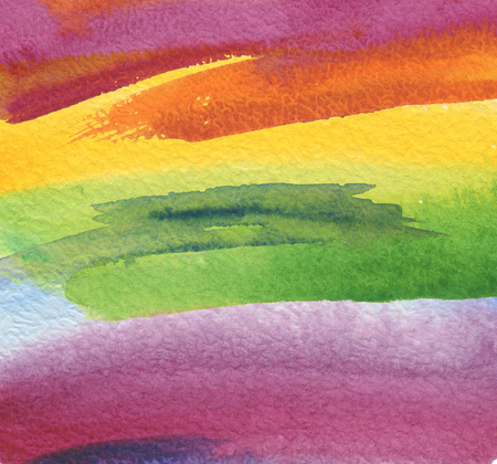 Abstract watercolor brush strokes painted background. Texture paper.の写真素材