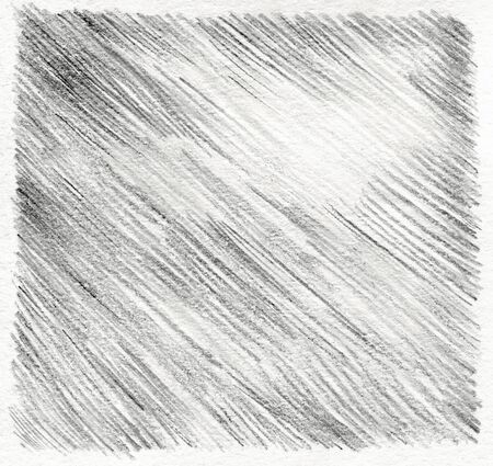 Black pencil  line stroke. Abstract background. の写真素材