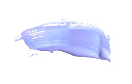 Abstract acrylic violet color brush stroke.の写真素材