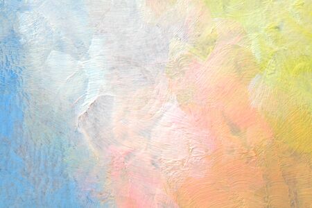 Art Abstract acrylic and watercolor painting. Pastel Color texture background.の写真素材