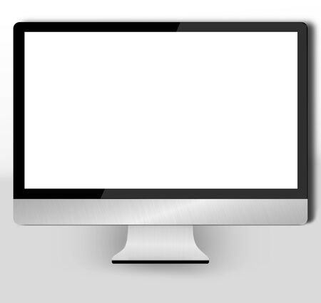 screen, computer illustration, empty computer screenの写真素材