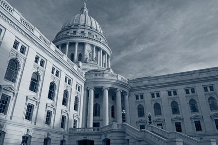 State capitol building, Madison.の写真素材