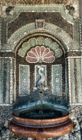 Hofgarten Park with Dianatempel in Munich. The Diana Pavilion and the grounds of the Hofgarten,...