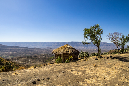 Monastery Neakuto Leab near Lalibela, Ethiopia, Africaの写真素材