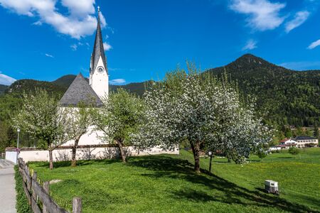Kreuth at the Tegernsee lake in Bavaria, Germany.の写真素材