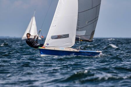 Travemuende, Germany - July 28, 2018 Sailing week in Travemuende Germany