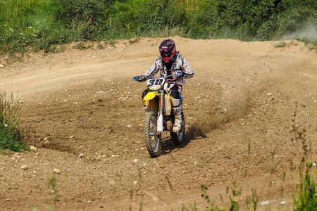 Windsberg, Germany - June 29, 2019 Motocross training in Windsberg Germanyのeditorial素材