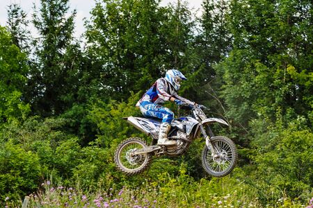 Windsberg, Germany - June 29, 2019 Motocross training in Windsberg Germanyのeditorial素材