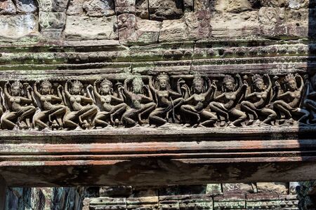 Preah Khan temple in complex Angkor Wat in Siem Reap, Cambodia