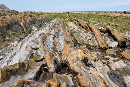 The Flysch Coast of Sakoneta, Zumaia - Basque Country, Spain