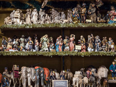Munich, Germany - Dec 18, 2019: Beautiful Christmas market in Munich - Bavaria - Germany, Europeのeditorial素材