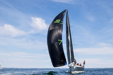 Travemuende, Germany - July 28, 2018 Sailing week in Travemuende Germany