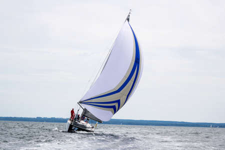 Travemuende, Germany - July 28, 2018 Sailing week in Travemuende Germany