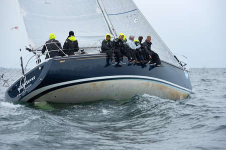 Travemuende, Germany - July 28, 2018 Sailing week in Travemuende Germany