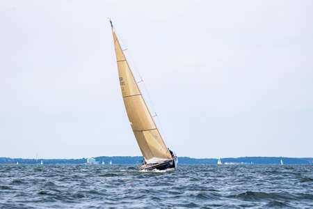 Travemuende, Germany - July 28, 2018 Sailing week in Travemuende Germany