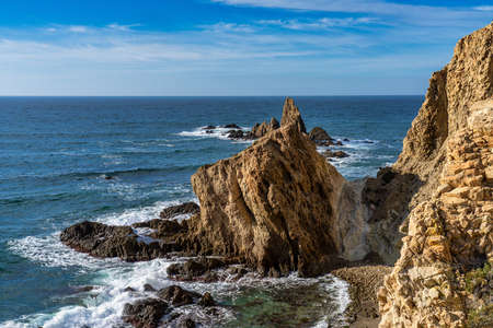 Sirens Reef located in the Cabo de Gata Nijar park, Almeria in Spain