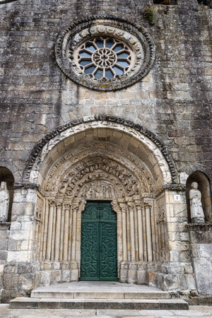 View of the church of Santa Maria del Azogue in Gothic style built in the second half of the XIV...