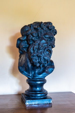 Weimar, Germany - May 12, 2023: Interior of the garden house of Johann Wolfgang von Goethe in Weimar, Thuringia in Germany. Unesco World Heritage Siteのeditorial素材