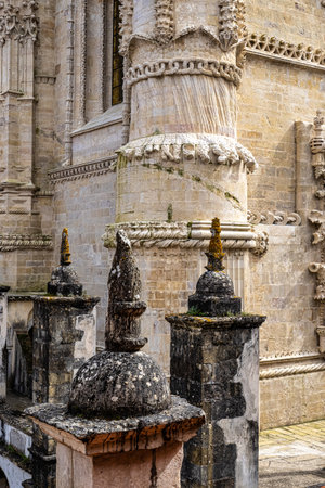 The Monastery of the Order of Christ, Convento de Cristo is the main attraction of the city of...