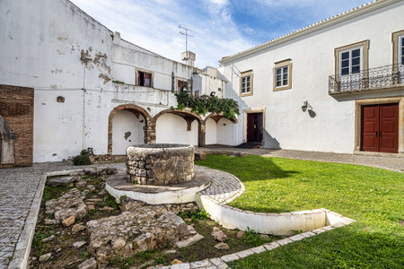 Castle exterior of Castelo de Loule, Algarve in Portugalの写真素材