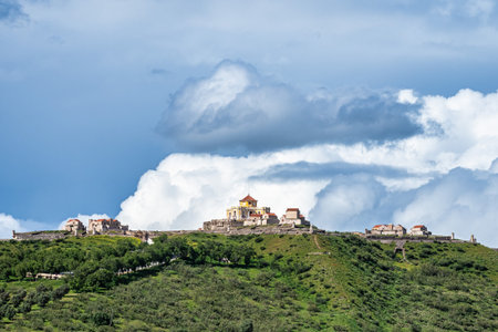 The Fort Nossa Senhora da Graca or Fort Conde de Lippe north of the city of Elvas in Alentejo in...