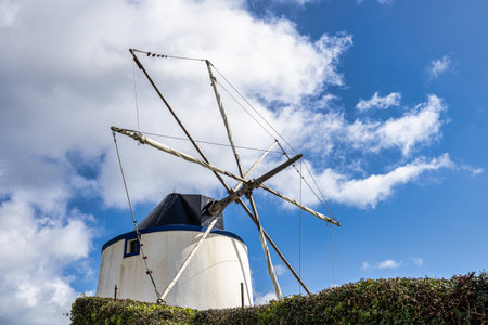 Moinho da Quintinha Windmill in Santiago do Cacem, Alentejo, Portugal in Europe