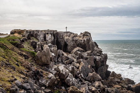 Carst field plateau at Cape Carvoeiro, Revelim dos Remedios, Peniche peninsula, Portugal
