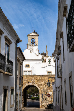 Church of Mercy, Igreja da Misericordia in Faro, Algarve, Portugal in Europeの写真素材