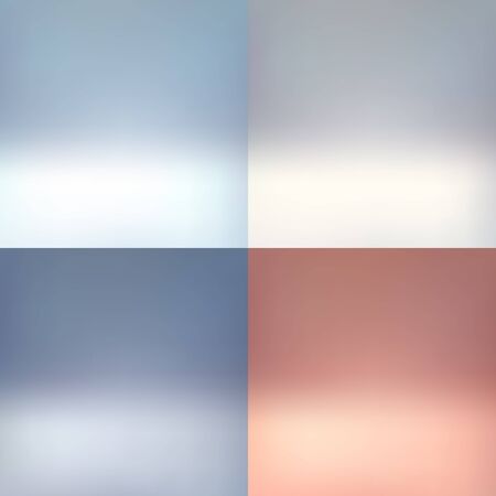 Clear empty photographer studio background Abstract set, background texture of beauty dark and light white gradient flat wall and floor.のイラスト素材