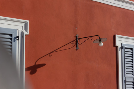 the lake, buildings and landscape in springのeditorial素材