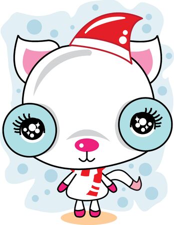 vector illustration of cute cuteのイラスト素材