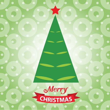 Happy New Year Greeting Card. Merry Christmas card. Vector Illustration.のイラスト素材