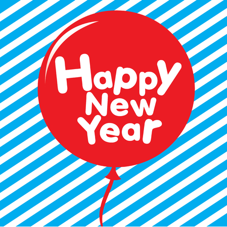 Happy New Year Cardのイラスト素材