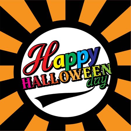 Halloween card vectorのイラスト素材