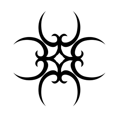 Pattern. Design.Tattoo. Ornament.のイラスト素材