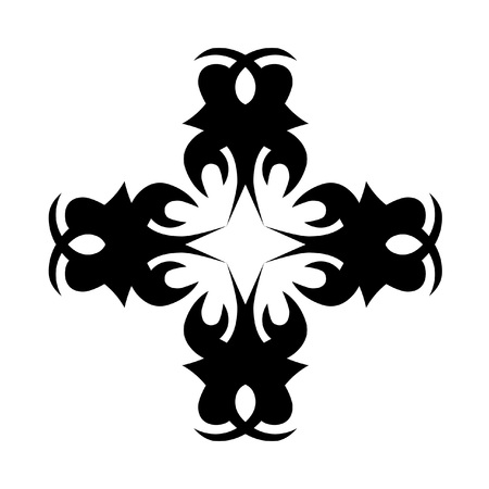 Pattern. Design.Tattoo. Ornament.のイラスト素材