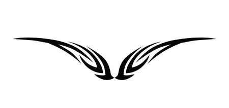 Pattern. Design. Tattoo. Ornament.のイラスト素材