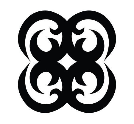 Pattern. Design. Tattoo. Ornament.のイラスト素材