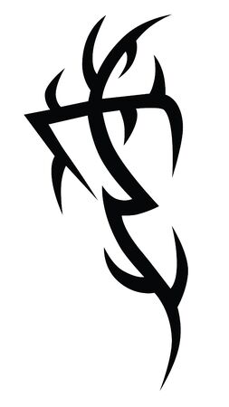 Pattern. Design. Tattoo. Ornament.のイラスト素材