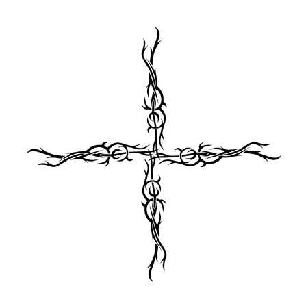 Pattern. Design. Tattoo. Ornament.のイラスト素材