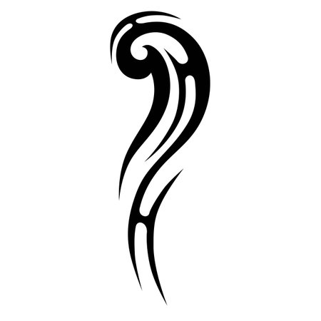 Vintage tattoos. Art tribal tattoo. Vector sketch of a tattoo. Idea for design.のイラスト素材