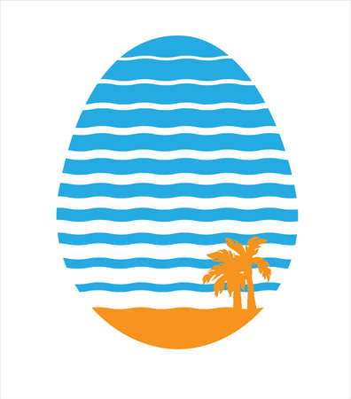 waves in the tropicsのイラスト素材