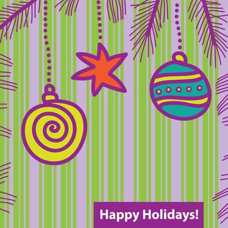 Abstract Christmas backgroundのイラスト素材