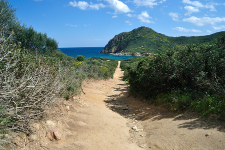 Road to Porto Illixiの写真素材